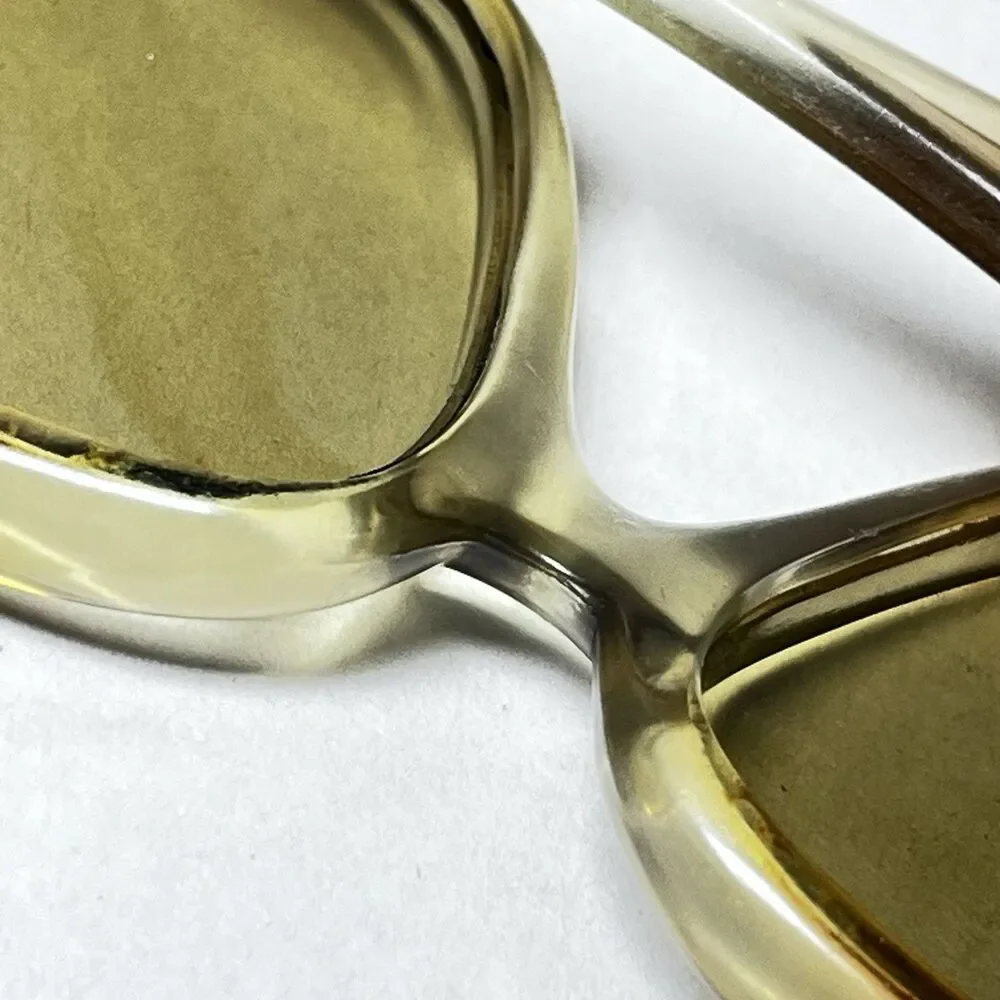 Vintage Ted Lapidus Paris Sunglasses Oversized 1970s Fames Made in France Iconic